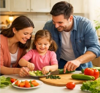 Educación de los niños en la vida diaria